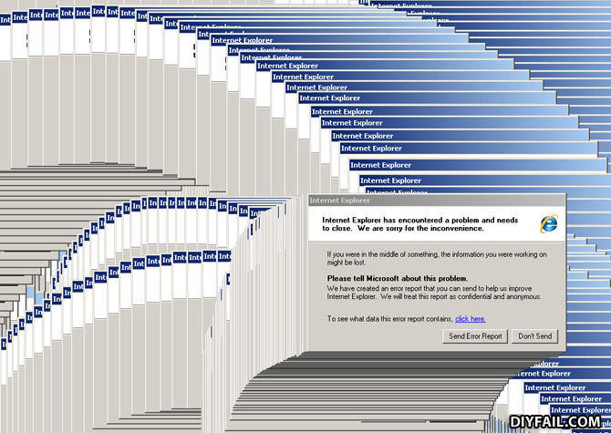 Ie fail