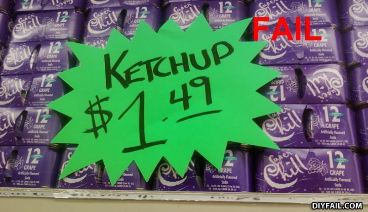 Ketchupfail